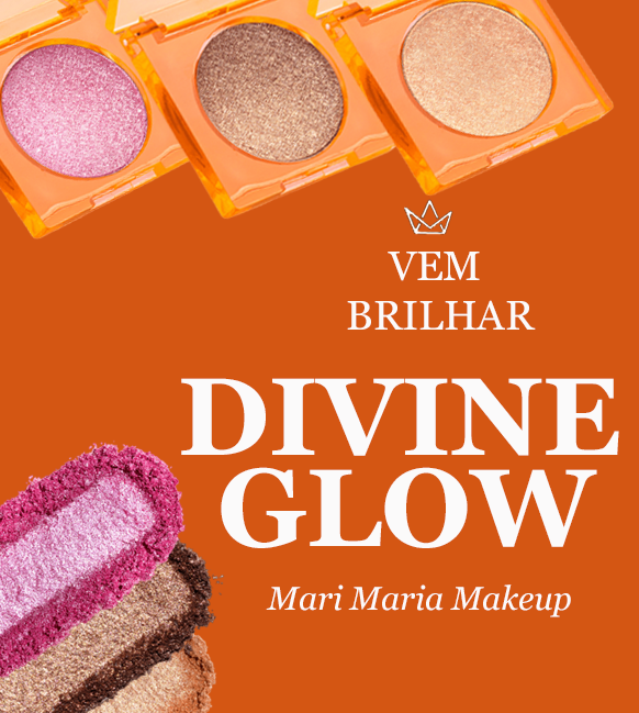 Iluminador Facial Divine Glow - Aurora  Mari Maria Makeup - Mari Maria  Makeup